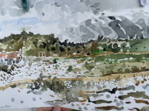 Landscape in La Cala