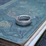 Silver Cuttlefish Band Ring