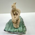 Figurine on Leaf I