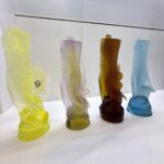 Changing Seasons ( four elements blue, amber, yellow and gold/pink)