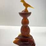 Hortopiary Owl/Walnut/wood (Amber)